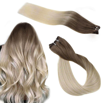 Runature Natural Wave Sew in Hair Blonde 100g Double Weft