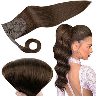 real hair ponytail extension for women