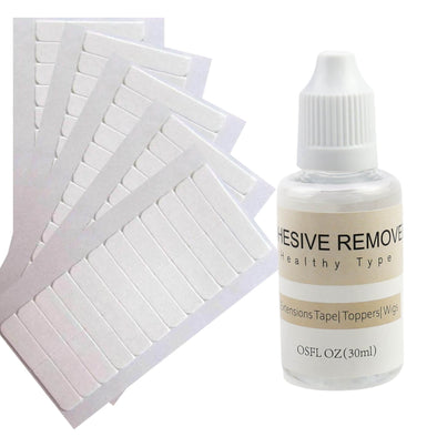 Tape in Hair Extensions Adhesive Remover and Repmacement Tapes