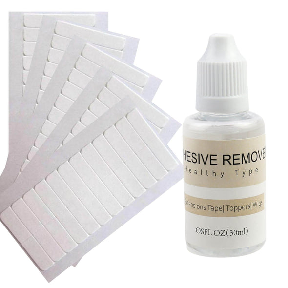 Tape in Hair Extensions Adhesive Remover and Repmacement Tapes