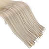 balayage tape in hair extensions quality virgin hair