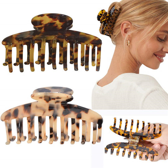 BigClawHairClipsTortoiseBananaHairClips