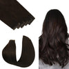 RUNATURE Invisible Tape in Extensions Dark Brown #4