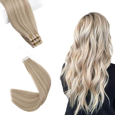 Full Cuticle 100% Virgin Human Hair Tape in Extensions