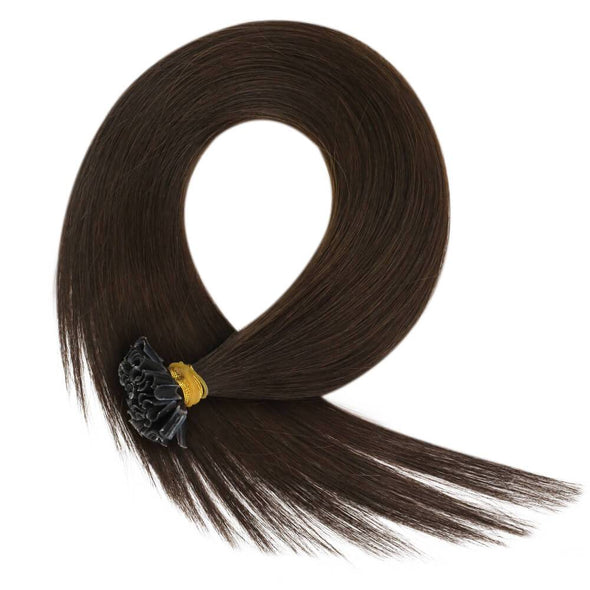 RUNATURE Fusion Hair Extensions 25g U Tip Virgin Pre-bonded Hair