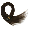 Virgin Keratin Hair Extensions Human Hair Stick Tip Chocolate Brown #4