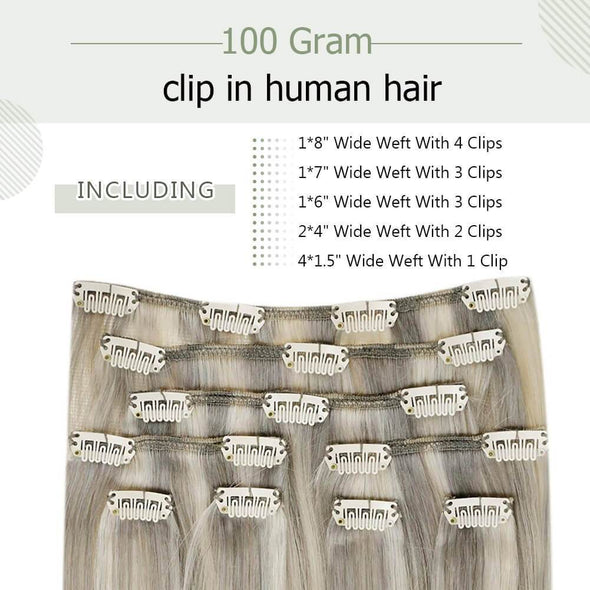 clip in hair extensions for short hair
