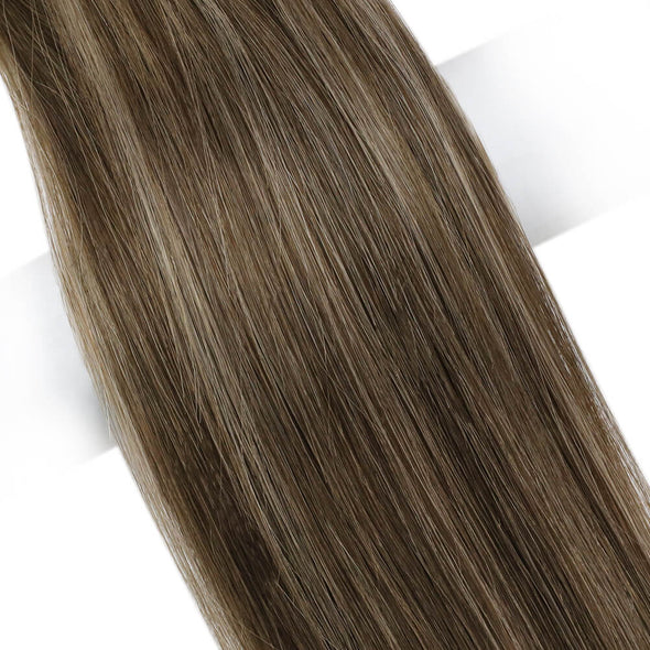 silky straight hand tied hair extensions