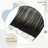 Straight Tape on Natural Hair Invisible Remy Tape on Hair Extensions