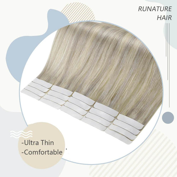 best wavy tape in hair extensions