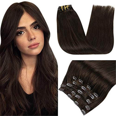 clip in hair extensions for top of head