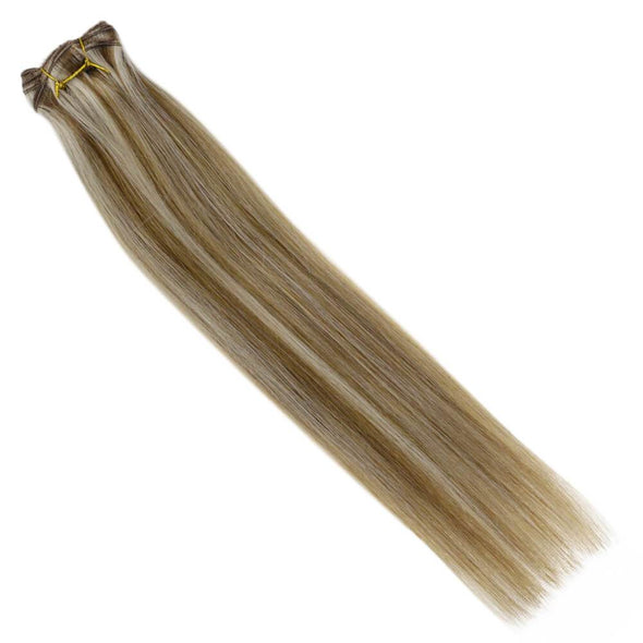clip in hair extensions lace weft