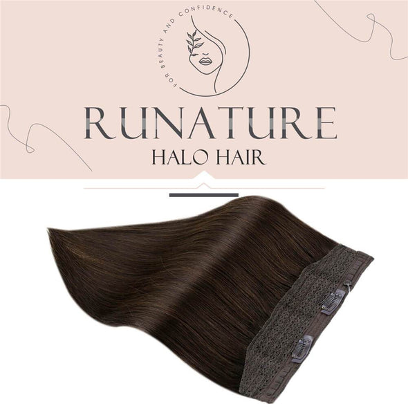 human hair halo extentions