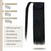 hair extensions ponytail wrap