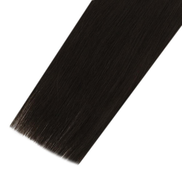 tip human hair extension solid color