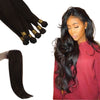 virgin human hair extensions full cuticle weft hair