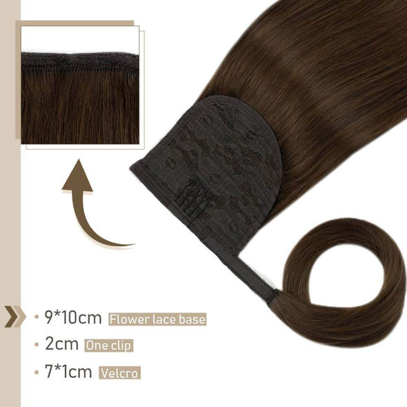 ponytail human hair extensions