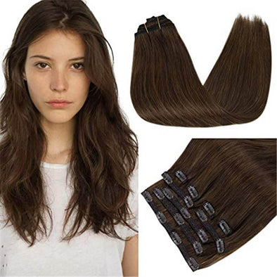 seamless human hair extensions clip ins