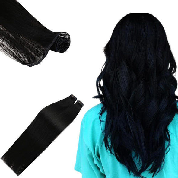 RUNATURE Weft Weave Extensions Color 1 Jet Black