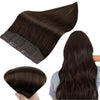 halo extensions human hair darkest brown