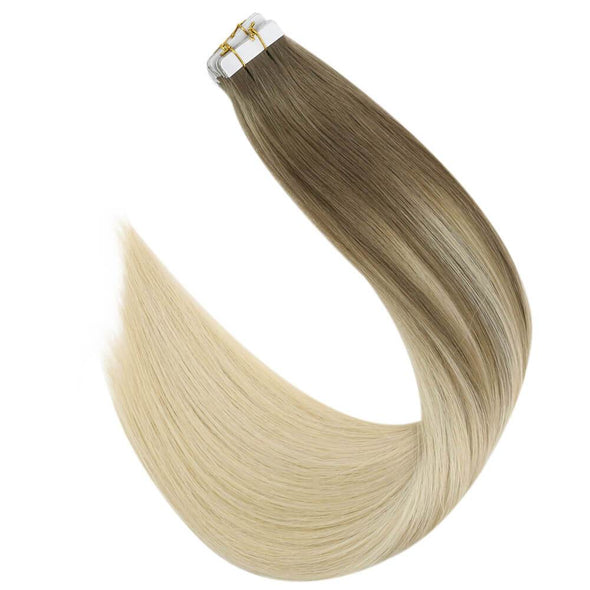 invisible tape in human hair extensions