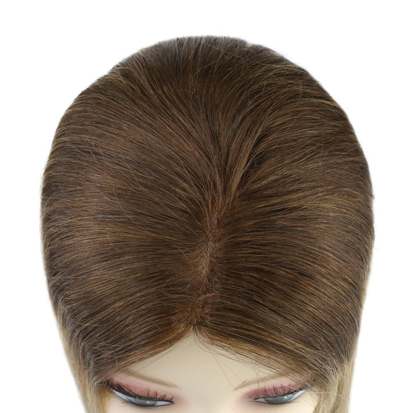 Topper Hairpiece Hidden Crown Hair 13cm*13cm Balayage #3/6/22