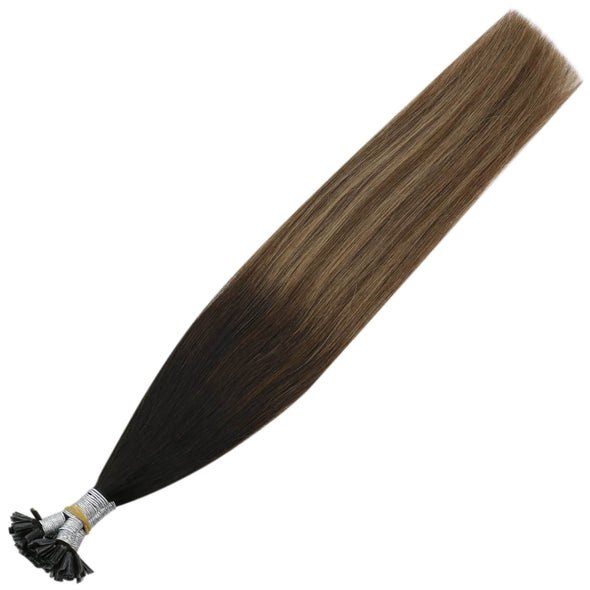 100% remy hair tip extensions hair