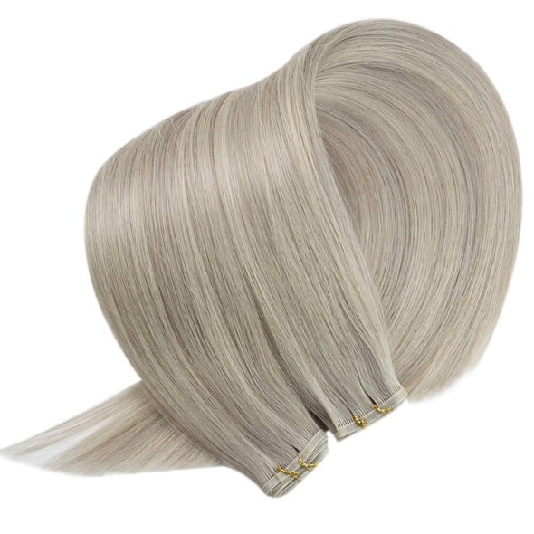 full cuticle flat weft hair extensions for sale