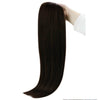 virgin human hair extensions darkest brown