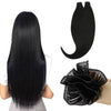 Weft Bundles Solid Color Off Black